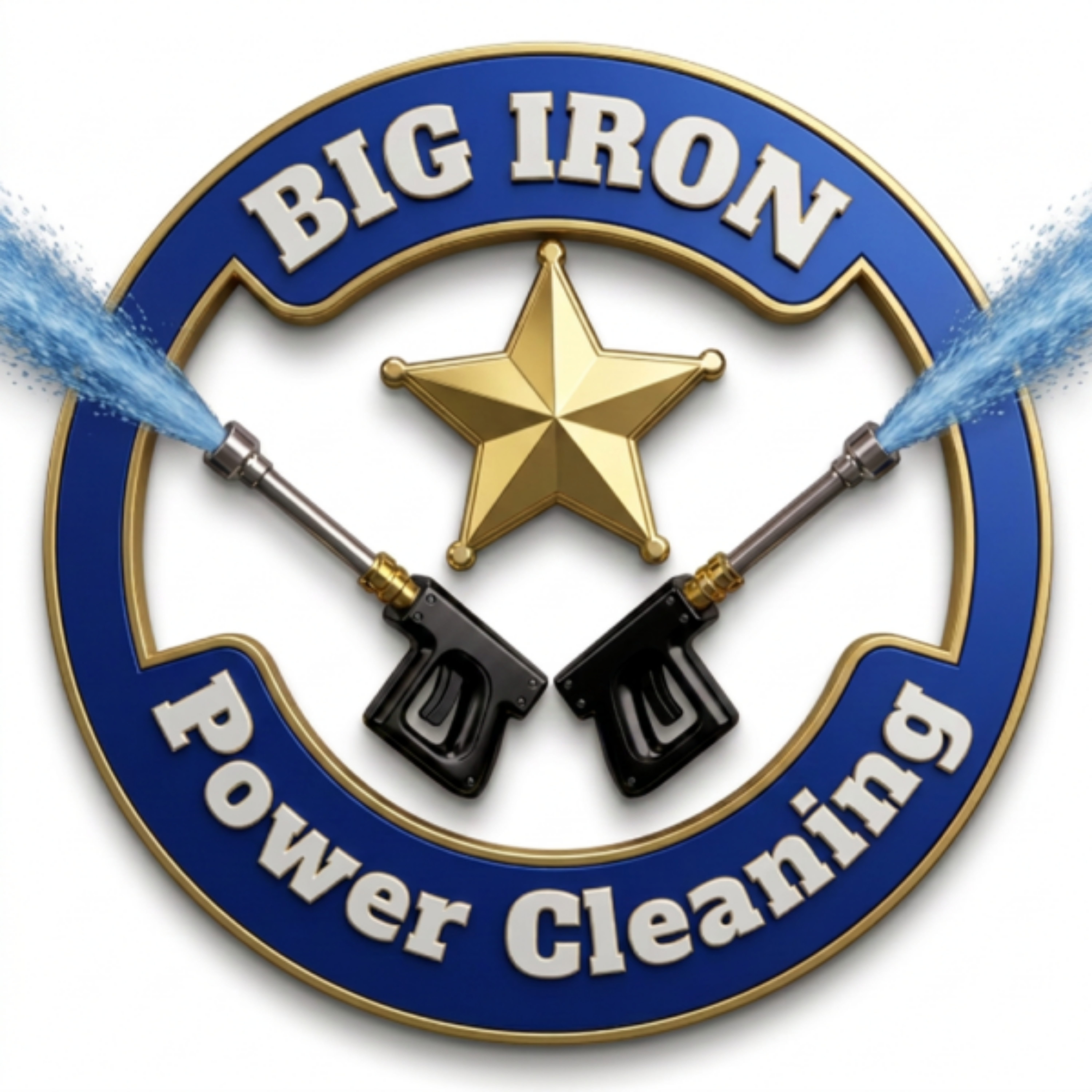 Big Iron Power Cleaning logo